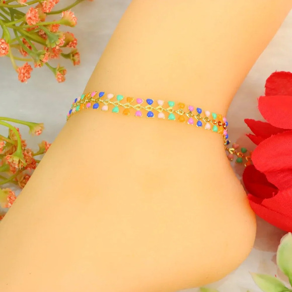 "New Beautiful Design Anklet for Women/Girls, Gift, A693 - Picture 9 of 10